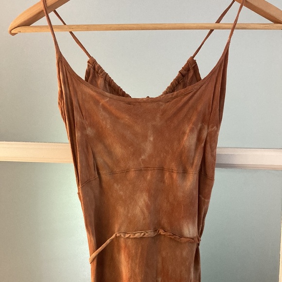 JEU ILLIMITÉ hand tie dyed maxi dress - Picture 8 of 13